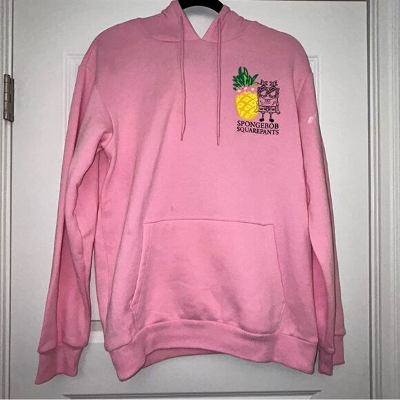 Nickelodeon Spongebob SquarePants Graphic Hooded Sweatshirt - Picture 8 of 13